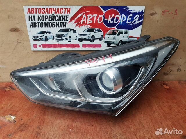 Фара передняя левая Hyundai Santa Fe 2015-2018 Фара передняя левая Hyundai Santa Fe 2015-2018