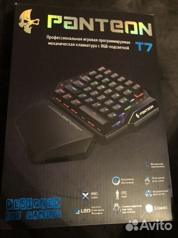 Игровая клавиатура panteon T7