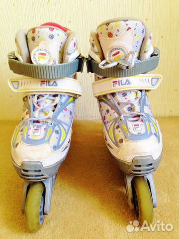 Роликовые раздвижные коньки Fila X- One р.32-35 Роликовые раздвижные коньки Fila X- One р.32-35