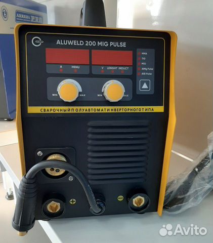 Сварочный аппарат 3в1 Aluweld 200 Mig Pulse Сварочный аппарат 3в1 Aluweld 200 Mig Pulse
