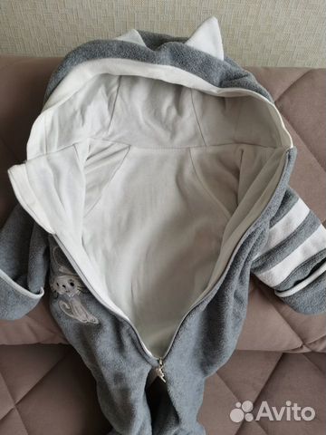 Флисовый комбинезон 68 размер
