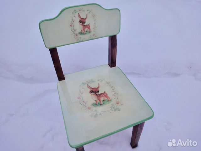 Детские стульчики прочные (Ручная работа)