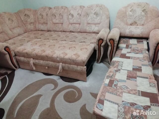 Диван угловой+кресло Диван угловой+кресло