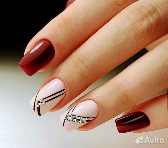 Наращивание и шеллак ногтей