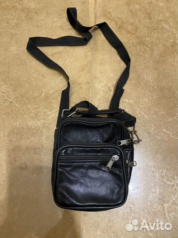 Кожаная барсетка Кожаная барсетка