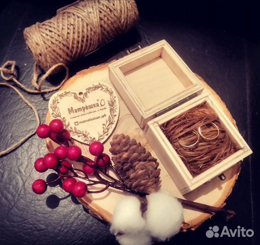 Шкатулка для свадебных колец