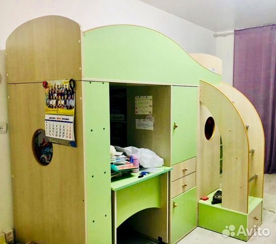 Кровать-чердак (двухъярусная кровать) Кровать-чердак (двухъярусная кровать)