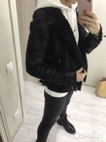 Дубленка авиатор