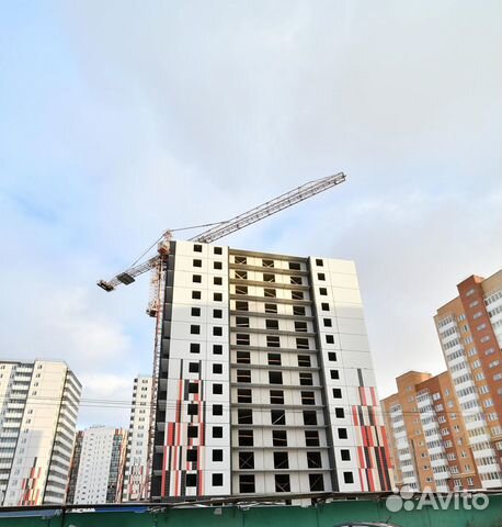1-к квартира, 45.6 м², 3/17 эт.