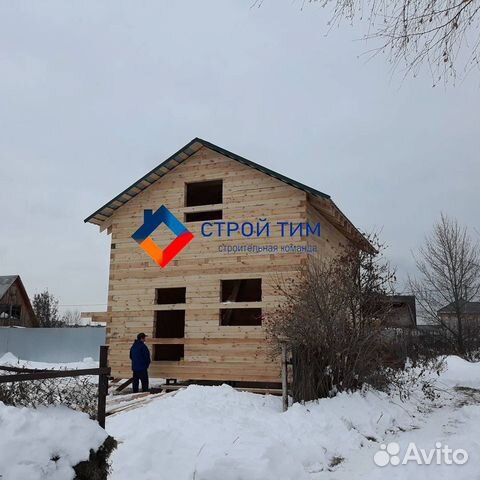 Дом из бруса 100 кв.м Дом из бруса 100 кв.м