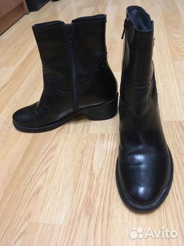 Сапоги осенние чёрные Сапоги осенние чёрные