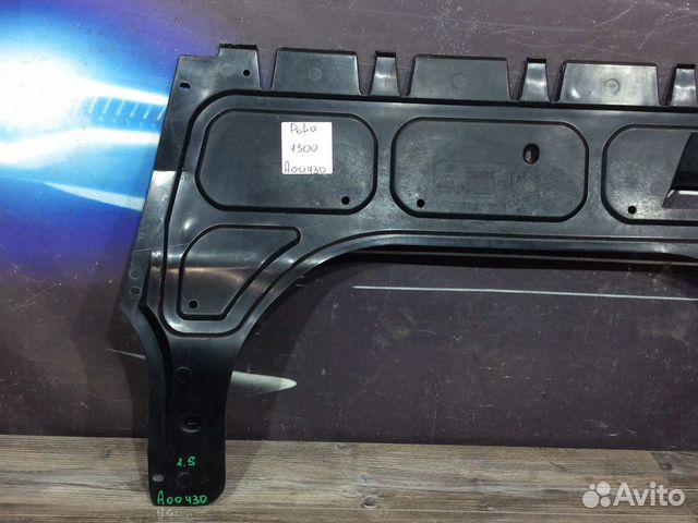 Защита двс нижняя Volkswagen Polo Фольксваген Поло