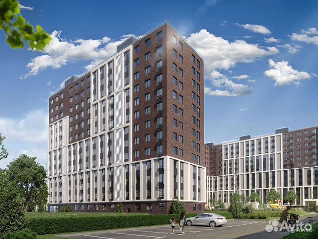 2-к квартира, 56.3 м², 1/13 эт. 2-к квартира, 56.3 м², 1/13 эт.