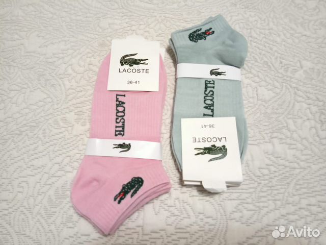 Носки женские Lacoste низкие Носки женские Lacoste низкие