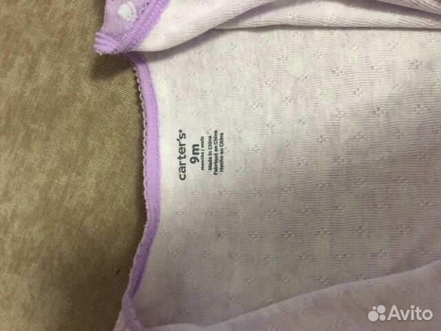 Слипы Carter’s 9 мес 74 см