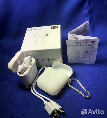 Беспроводные наушники Airpods i9s Новые Беспроводные наушники Airpods i9s Новые