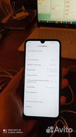 Xiaomi redmi note 7 4/64Gb с чехлом отл. состояние