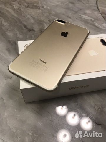 Телефон iPhone 7+ plus 128 Gb Rose Gold