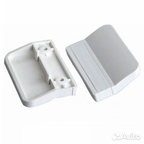 Ручка балконная притворная белая пластик