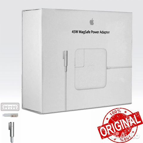 Блок питания Magsafe 1 45w на Макбук / Оригинал