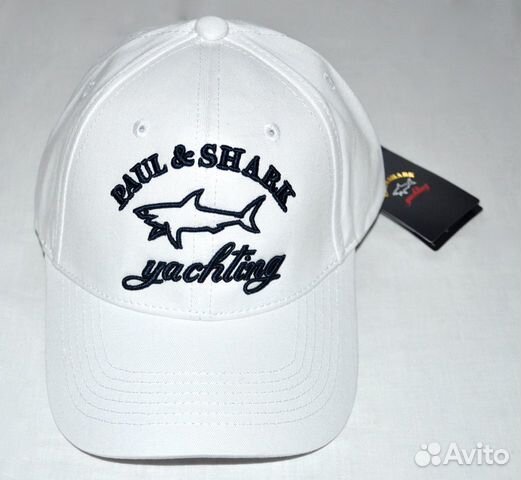 Кепка / бейсболка / Paul Shark / новая (белая)