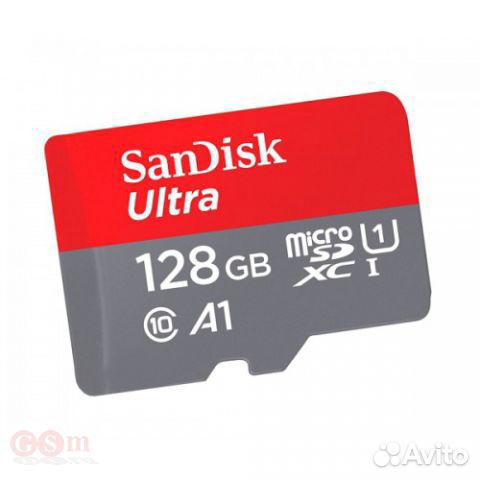 Карта памяти sandisk ultra sdxc 128 гб