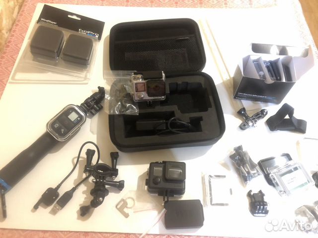 Камера GoPro Hero 4 black edition дисплей сенсор