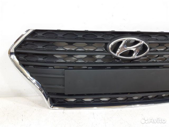 Решетка радиатора Hyundai Solaris 2 Решетка радиатора Hyundai Solaris 2