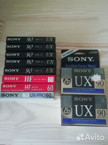 Аудиокассеты Sony Аудиокассеты Sony