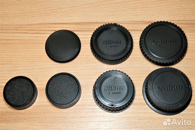 Крышки на объектив и камеру Canon, Nikon, М42,39 Крышки на объектив и камеру Canon, Nikon, М42,39