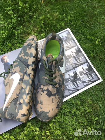Nike roshe run камуфляж 40-45