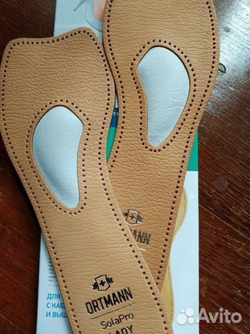 Стельки ортопедические Ortmann, новые, 38 размер