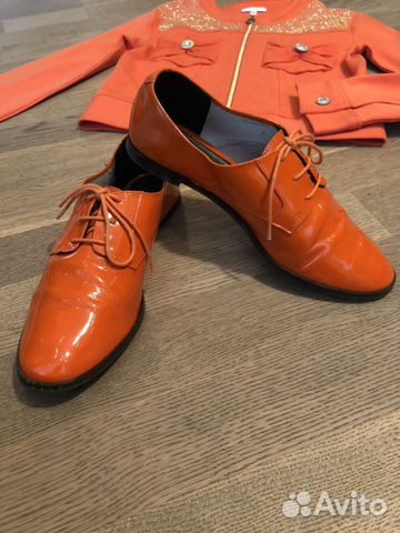Ботинки лаковые Франция р. 36 Ботинки лаковые Франция р. 36