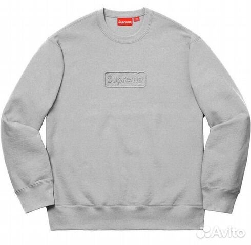 Supreme cutout logo crewneck Supreme cutout logo crewneck