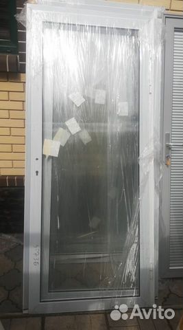 Алюминиевые двери разные бу и новые