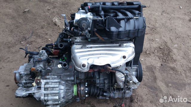 Контрактный двигатель Фольксваген AKL 1,6 VW