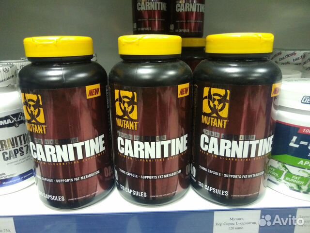  Mutant, L-Carnitine, 120капс  89044961000 купить 2