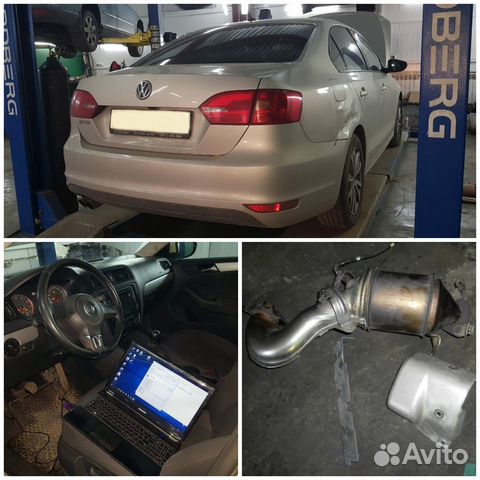 Удаление катализатора чип тюнинг volkswagen