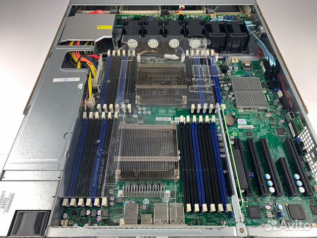 Сервер Supermicro 6017R 4x3.5 2x E5-2690 256GB