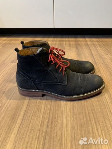 Ботинки демисезонные мужские gant, замша, размер 4
