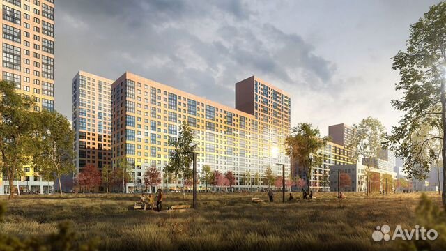 1-к квартира, 34.7 м², 6/25 эт.