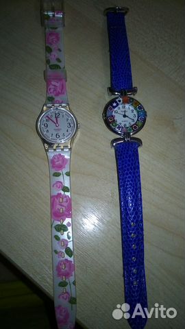 Часы Swatch новые и Venice (муранское стекло) Часы Swatch новые и Venice (муранское стекло)
