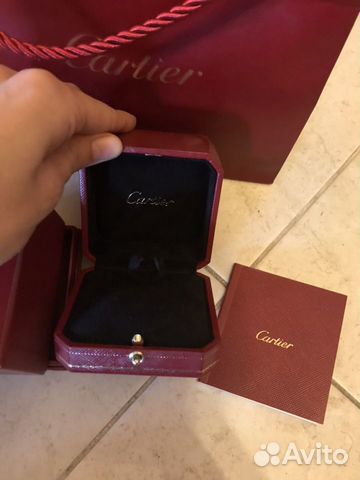 Коробка под кольцо Cartier Коробка под кольцо Cartier