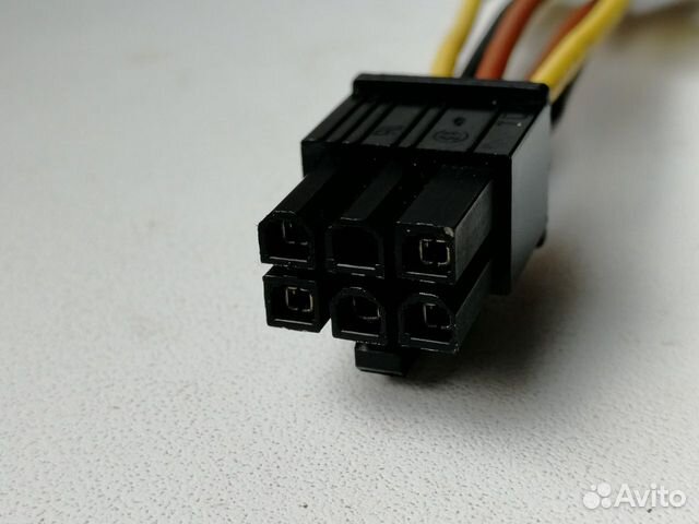 Compupack Dual 4Pin to 6Pin Power Cable A001-W011 Compupack Dual 4Pin to 6Pin Power Cable A001-W011