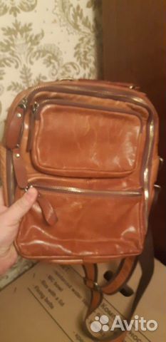 Портфель, кожаный