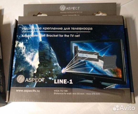 Кранштейн Aspect Line 1 Vesa 75/100 Кранштейн Aspect Line 1 Vesa 75/100