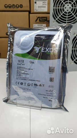 Жёсткий диск 16Tb Seagate Exos X16 ST16000NM001G
