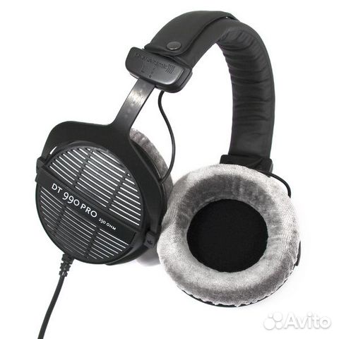 Охватывающие наушники Beyerdynamic DT990 PRO Black Охватывающие наушники Beyerdynamic DT990 PRO Black