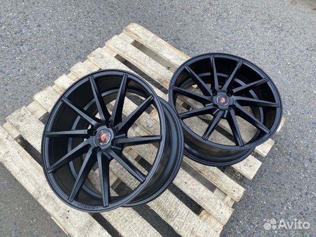 Vossen CVT черный мат R18 на Kia RIO Solaris Vossen CVT черный мат R18 на Kia RIO Solaris
