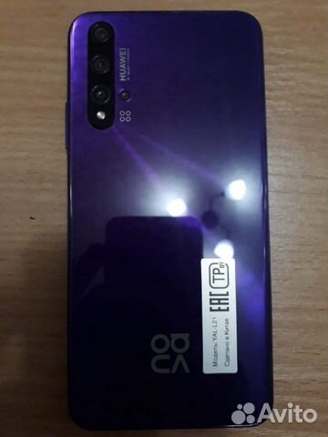 Телефон huawei nova 5t Crush Blue 6/128 Телефон huawei nova 5t Crush Blue 6/128
